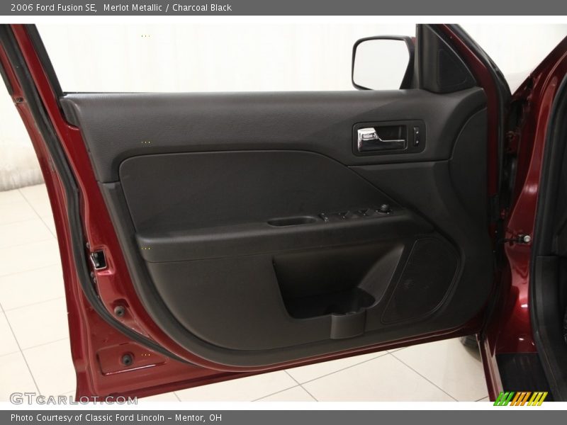 Merlot Metallic / Charcoal Black 2006 Ford Fusion SE