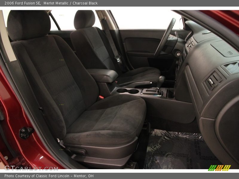 Merlot Metallic / Charcoal Black 2006 Ford Fusion SE