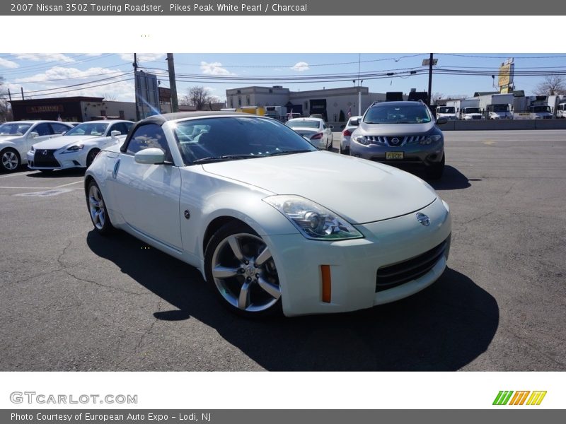 Pikes Peak White Pearl / Charcoal 2007 Nissan 350Z Touring Roadster