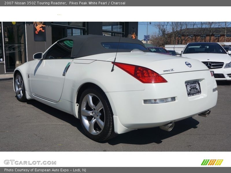 Pikes Peak White Pearl / Charcoal 2007 Nissan 350Z Touring Roadster