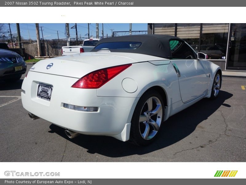 Pikes Peak White Pearl / Charcoal 2007 Nissan 350Z Touring Roadster