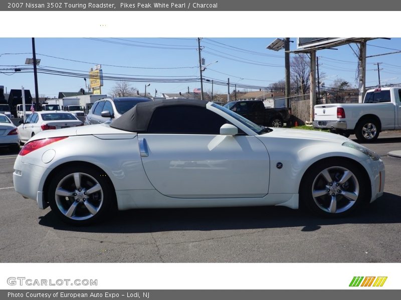 Pikes Peak White Pearl / Charcoal 2007 Nissan 350Z Touring Roadster