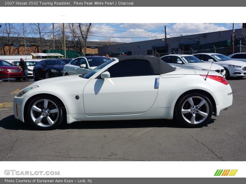 Pikes Peak White Pearl / Charcoal 2007 Nissan 350Z Touring Roadster