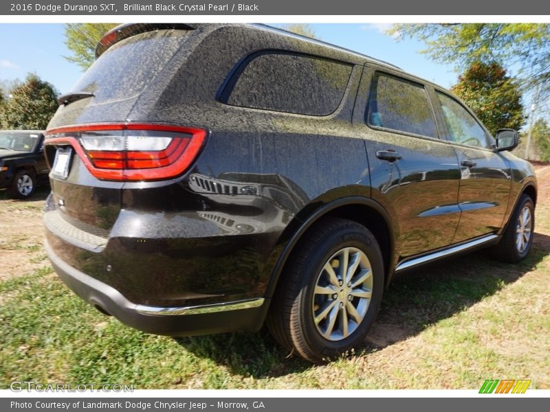 Brilliant Black Crystal Pearl / Black 2016 Dodge Durango SXT