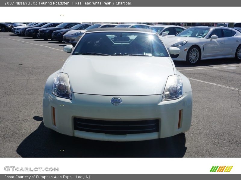 Pikes Peak White Pearl / Charcoal 2007 Nissan 350Z Touring Roadster