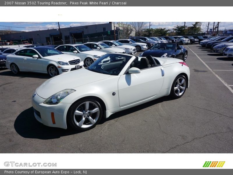 Pikes Peak White Pearl / Charcoal 2007 Nissan 350Z Touring Roadster