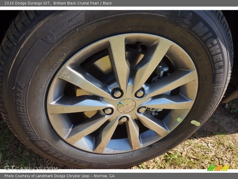 Brilliant Black Crystal Pearl / Black 2016 Dodge Durango SXT