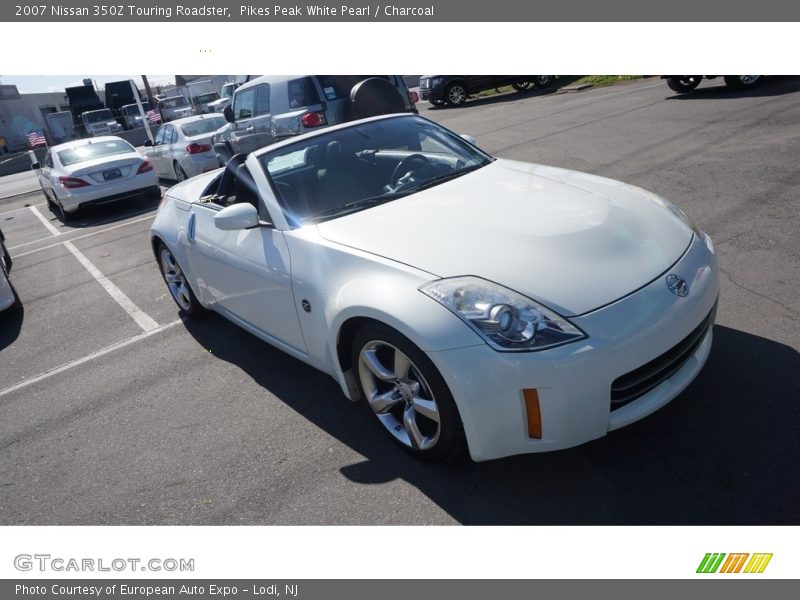 Pikes Peak White Pearl / Charcoal 2007 Nissan 350Z Touring Roadster