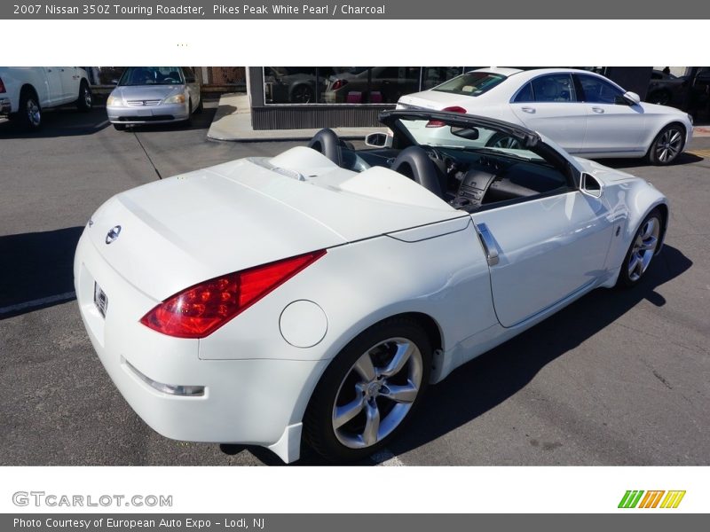 Pikes Peak White Pearl / Charcoal 2007 Nissan 350Z Touring Roadster