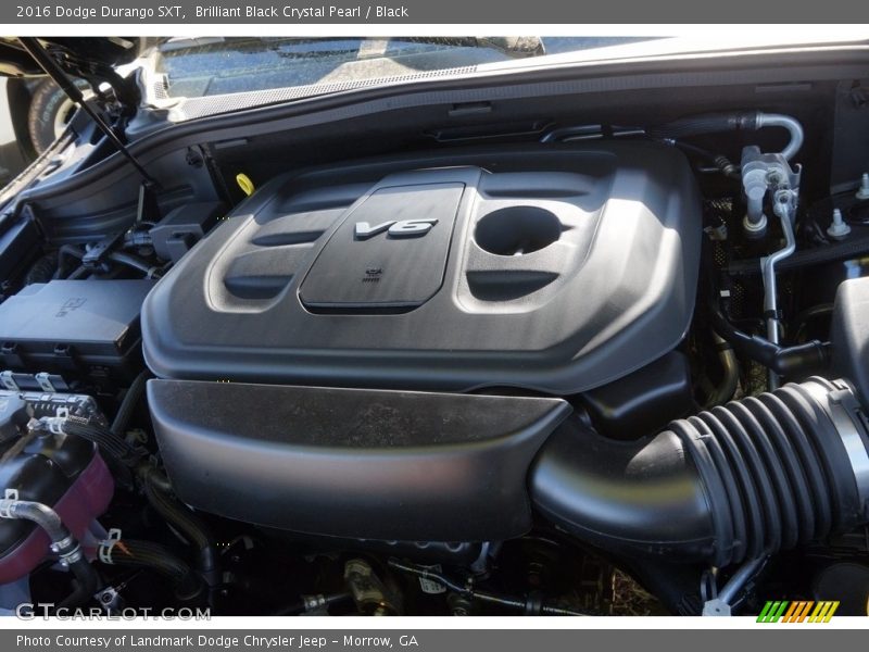 Brilliant Black Crystal Pearl / Black 2016 Dodge Durango SXT
