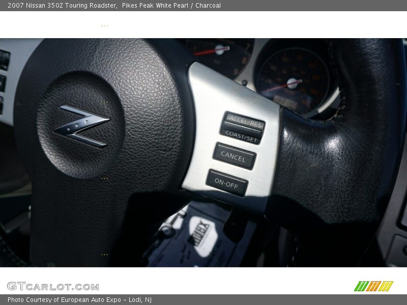 Pikes Peak White Pearl / Charcoal 2007 Nissan 350Z Touring Roadster