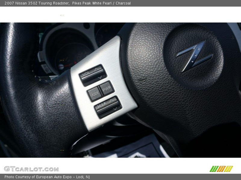 Pikes Peak White Pearl / Charcoal 2007 Nissan 350Z Touring Roadster