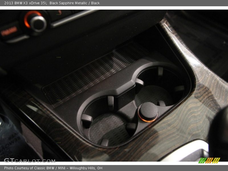 Black Sapphire Metallic / Black 2013 BMW X3 xDrive 35i