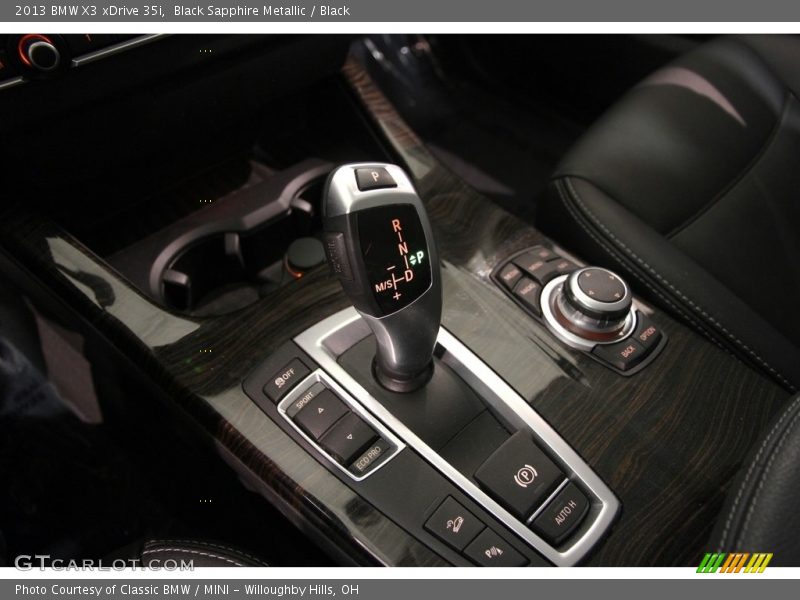 Black Sapphire Metallic / Black 2013 BMW X3 xDrive 35i
