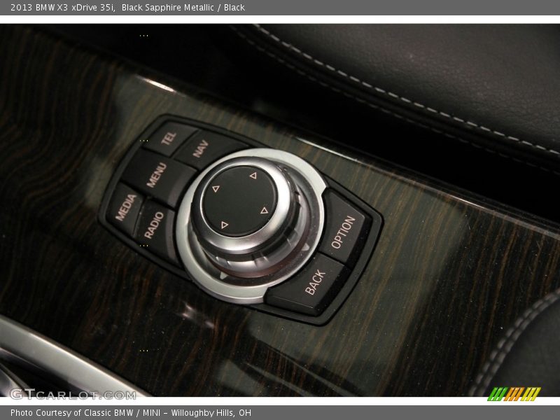 Black Sapphire Metallic / Black 2013 BMW X3 xDrive 35i
