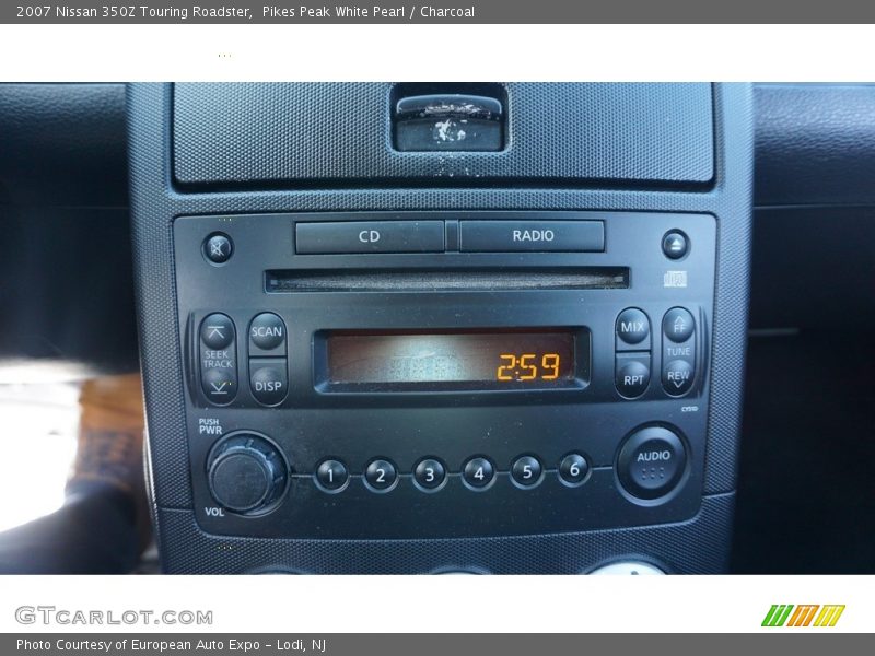 Pikes Peak White Pearl / Charcoal 2007 Nissan 350Z Touring Roadster