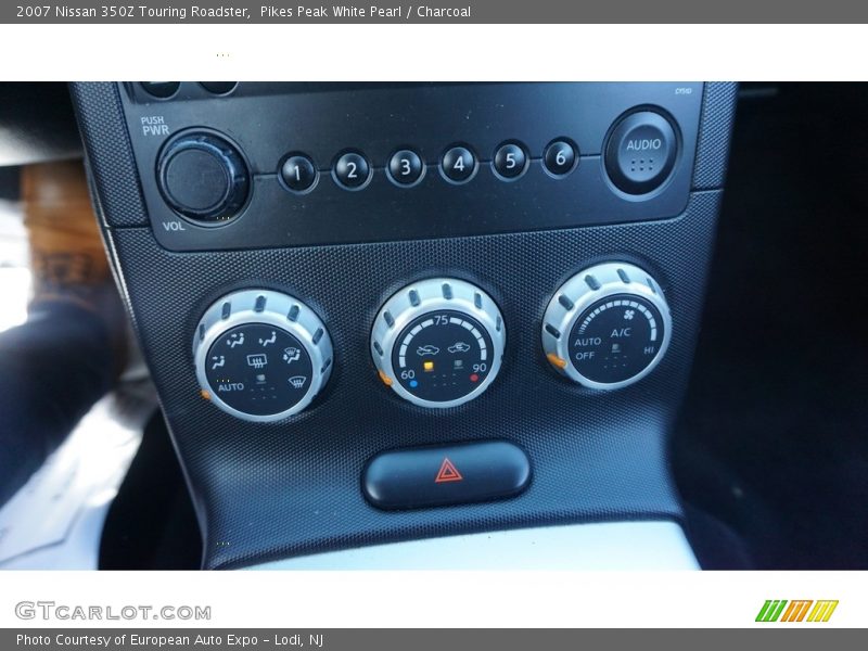 Pikes Peak White Pearl / Charcoal 2007 Nissan 350Z Touring Roadster