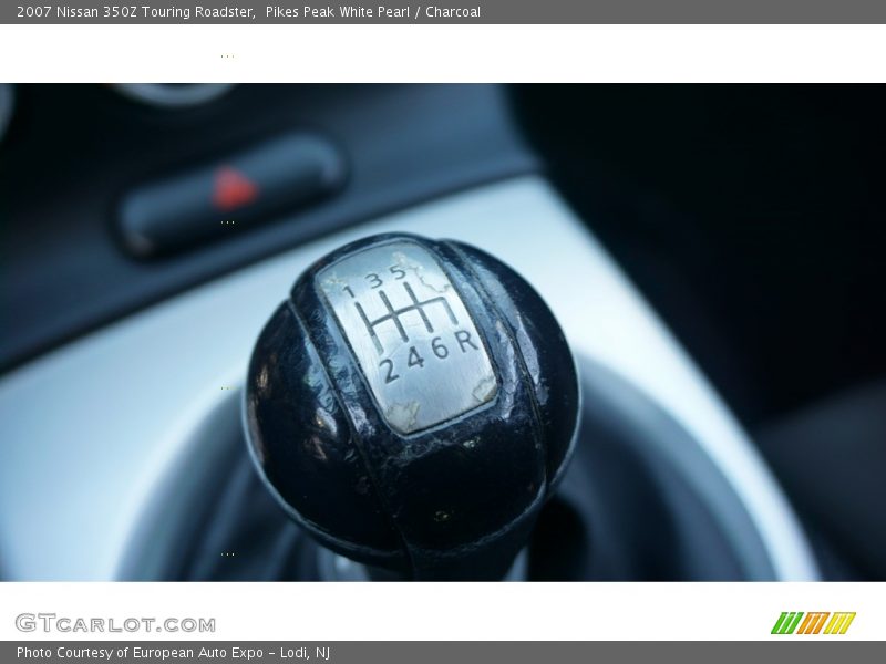 Pikes Peak White Pearl / Charcoal 2007 Nissan 350Z Touring Roadster