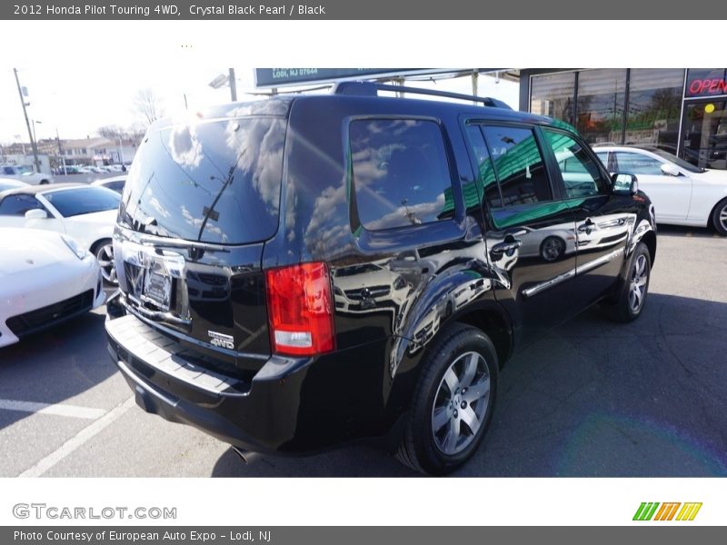Crystal Black Pearl / Black 2012 Honda Pilot Touring 4WD