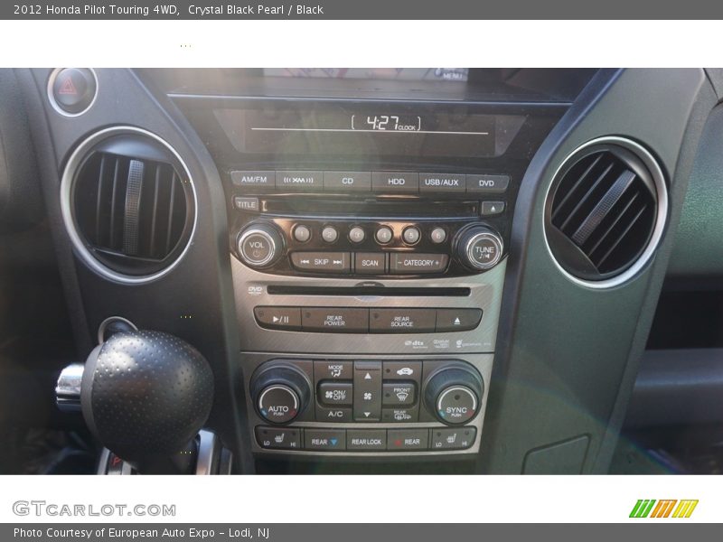 Crystal Black Pearl / Black 2012 Honda Pilot Touring 4WD