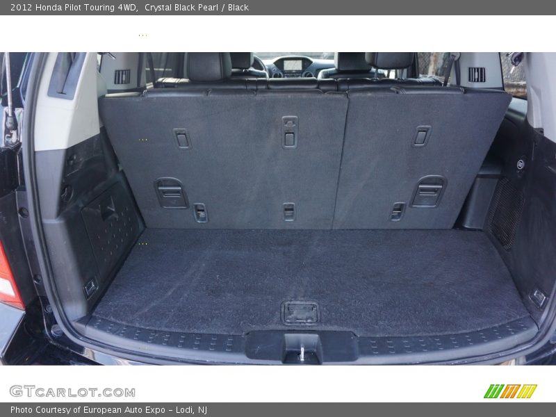 Crystal Black Pearl / Black 2012 Honda Pilot Touring 4WD