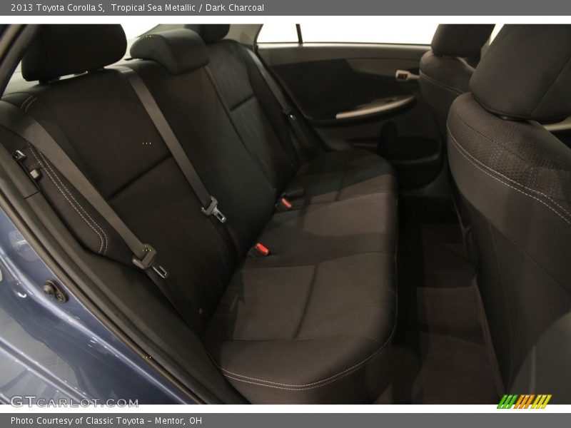 Tropical Sea Metallic / Dark Charcoal 2013 Toyota Corolla S
