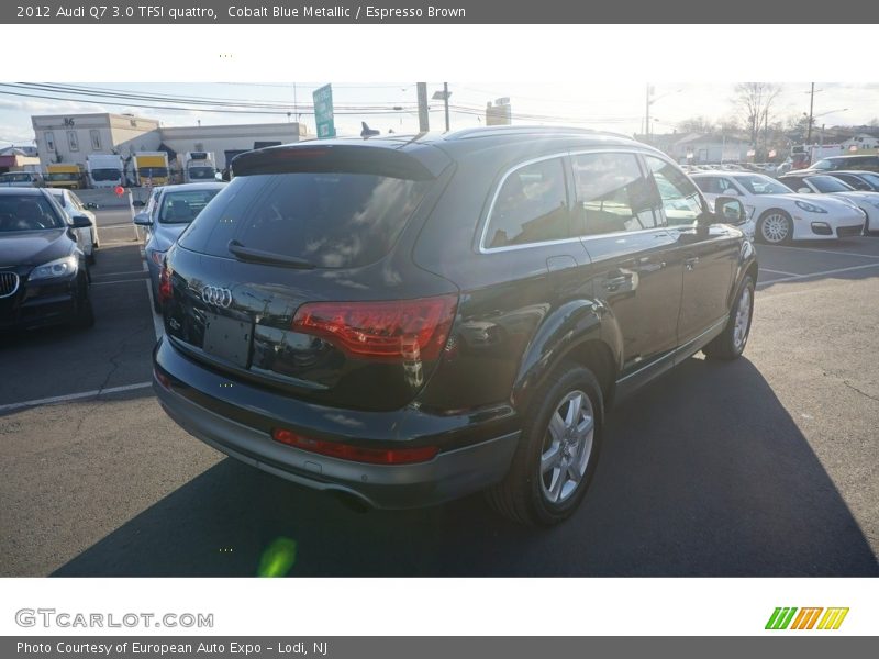 Cobalt Blue Metallic / Espresso Brown 2012 Audi Q7 3.0 TFSI quattro