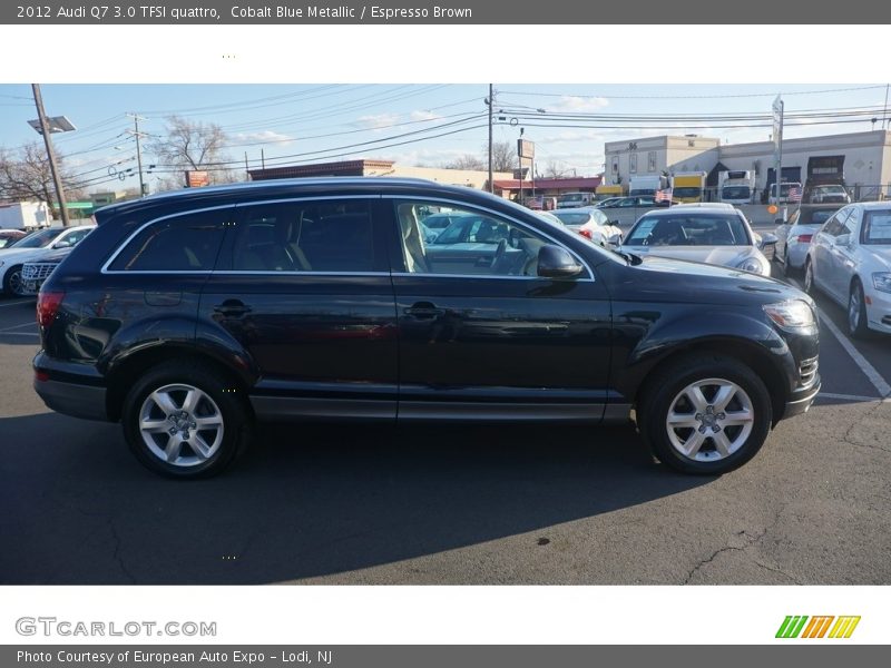 Cobalt Blue Metallic / Espresso Brown 2012 Audi Q7 3.0 TFSI quattro