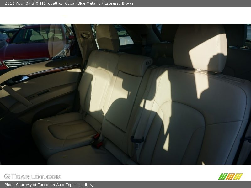 Cobalt Blue Metallic / Espresso Brown 2012 Audi Q7 3.0 TFSI quattro