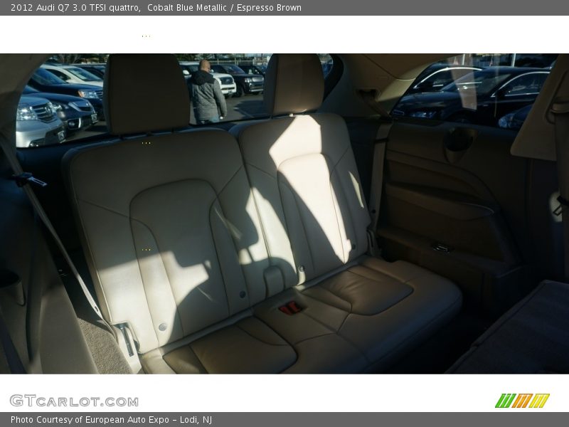Cobalt Blue Metallic / Espresso Brown 2012 Audi Q7 3.0 TFSI quattro