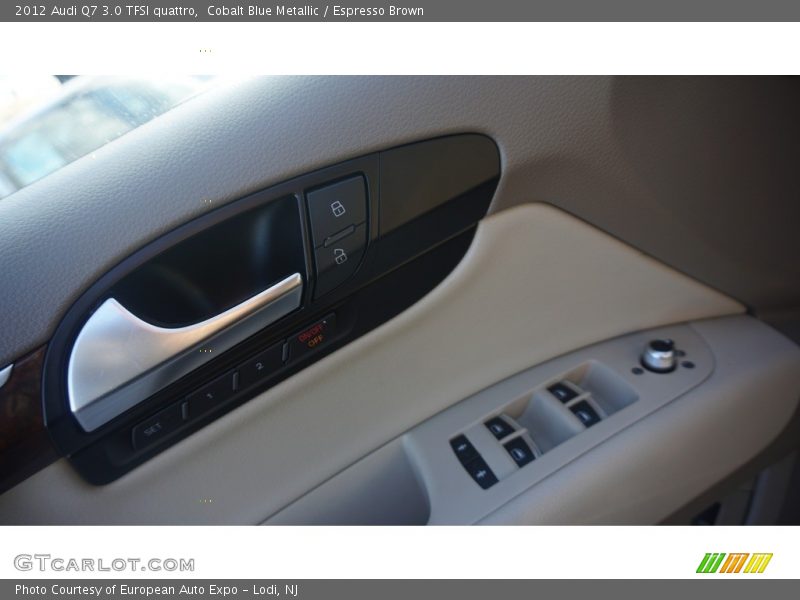 Cobalt Blue Metallic / Espresso Brown 2012 Audi Q7 3.0 TFSI quattro