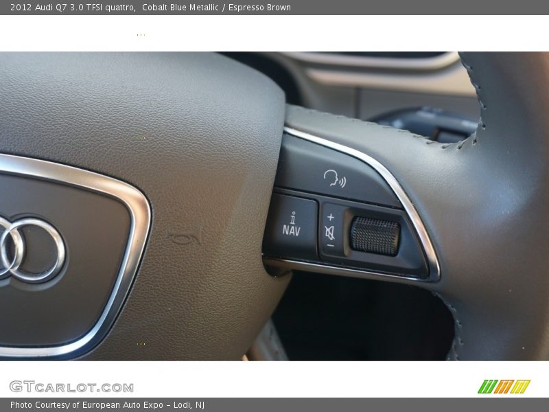 Cobalt Blue Metallic / Espresso Brown 2012 Audi Q7 3.0 TFSI quattro