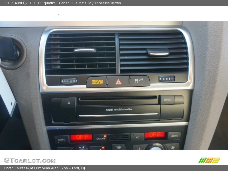 Cobalt Blue Metallic / Espresso Brown 2012 Audi Q7 3.0 TFSI quattro