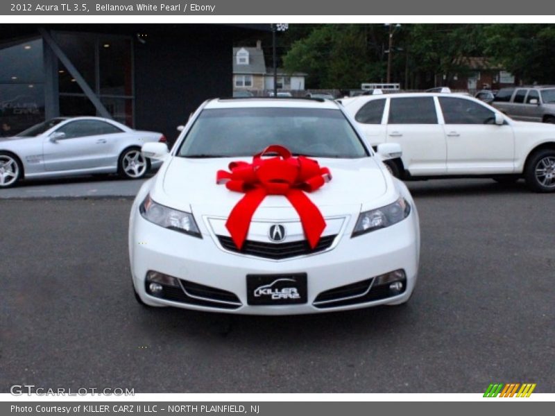 Bellanova White Pearl / Ebony 2012 Acura TL 3.5