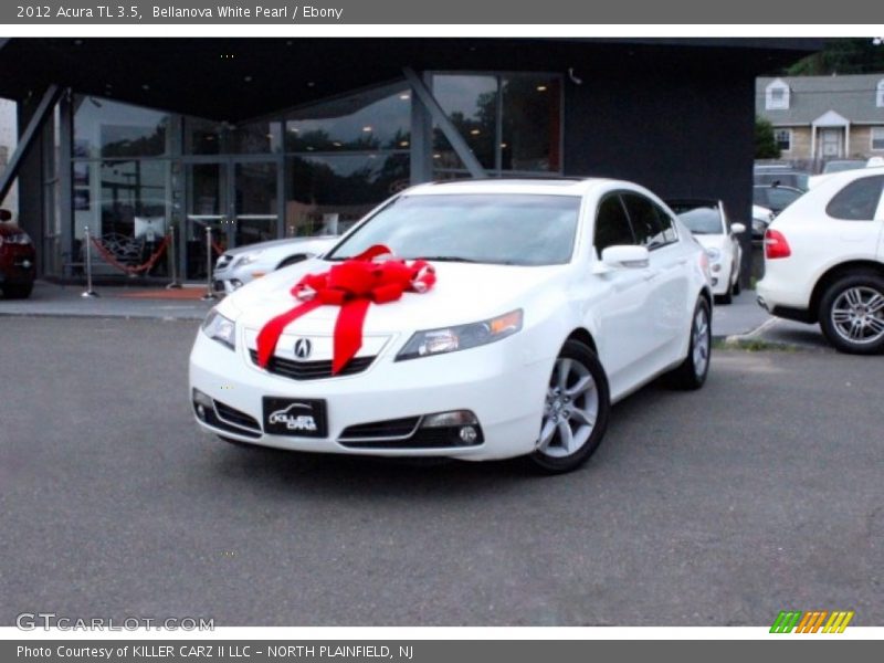 Bellanova White Pearl / Ebony 2012 Acura TL 3.5