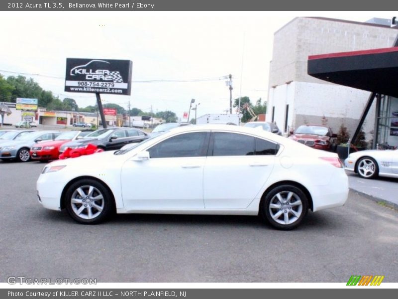 Bellanova White Pearl / Ebony 2012 Acura TL 3.5