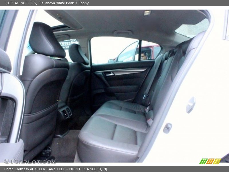 Bellanova White Pearl / Ebony 2012 Acura TL 3.5