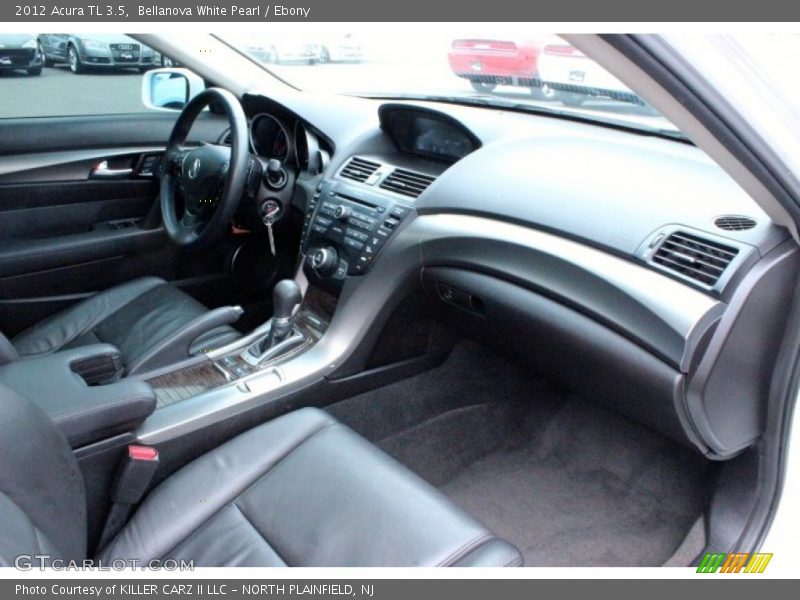 Bellanova White Pearl / Ebony 2012 Acura TL 3.5