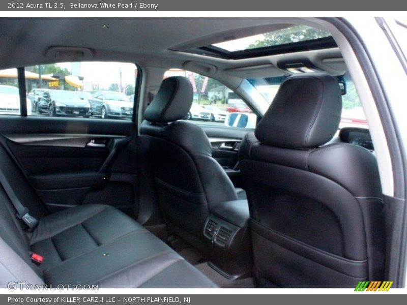 Bellanova White Pearl / Ebony 2012 Acura TL 3.5