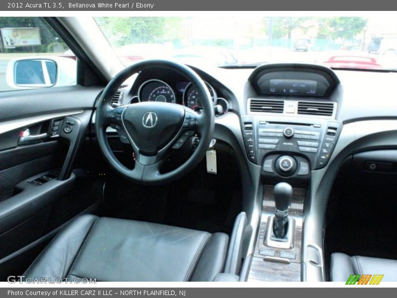 Bellanova White Pearl / Ebony 2012 Acura TL 3.5