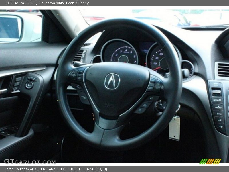 Bellanova White Pearl / Ebony 2012 Acura TL 3.5