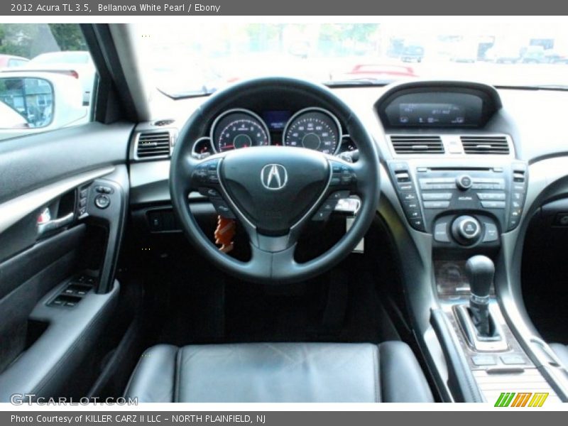 Bellanova White Pearl / Ebony 2012 Acura TL 3.5