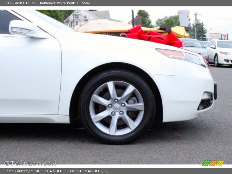 Bellanova White Pearl / Ebony 2012 Acura TL 3.5