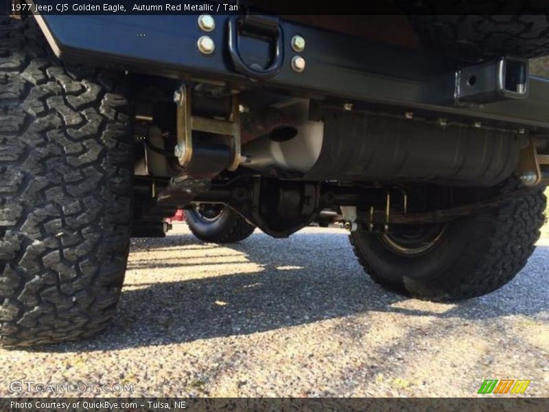 Undercarriage of 1977 CJ5 Golden Eagle