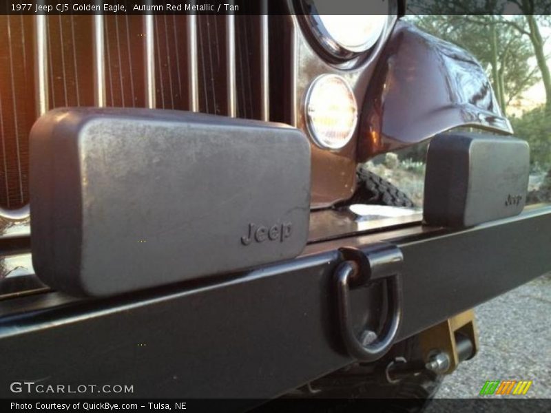 Autumn Red Metallic / Tan 1977 Jeep CJ5 Golden Eagle