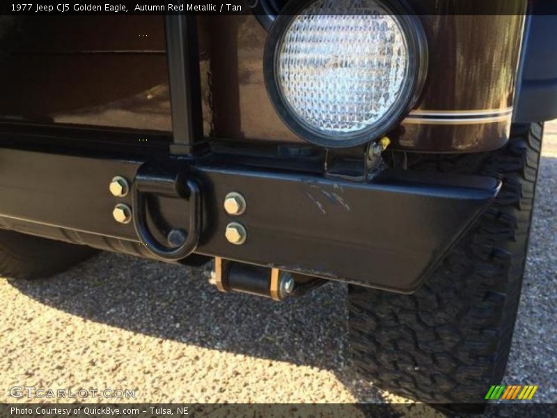 Autumn Red Metallic / Tan 1977 Jeep CJ5 Golden Eagle