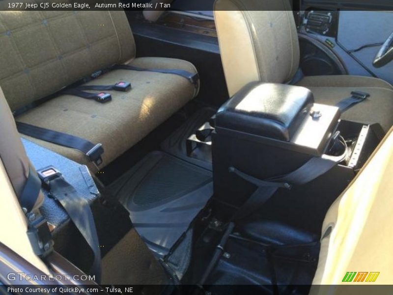  1977 CJ5 Golden Eagle Tan Interior