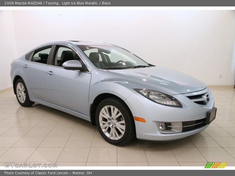 Light Ice Blue Metallic / Black 2009 Mazda MAZDA6 i Touring