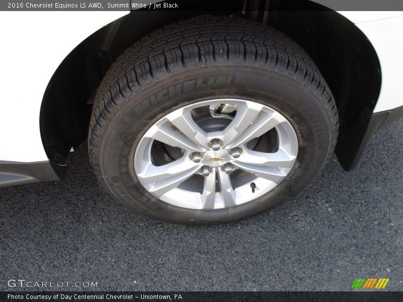 Summit White / Jet Black 2016 Chevrolet Equinox LS AWD