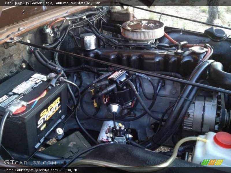  1977 CJ5 Golden Eagle Engine - 4.2 Liter OHV 12-Valve Inline 6 Cylinder